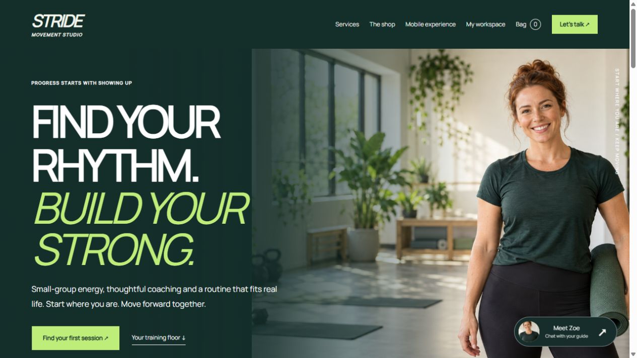 Desktop website preview