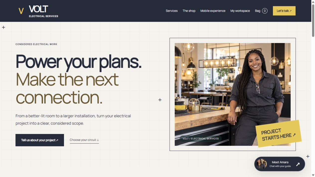 Desktop website preview